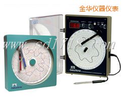 金華電子圓形溫濕度記錄儀
