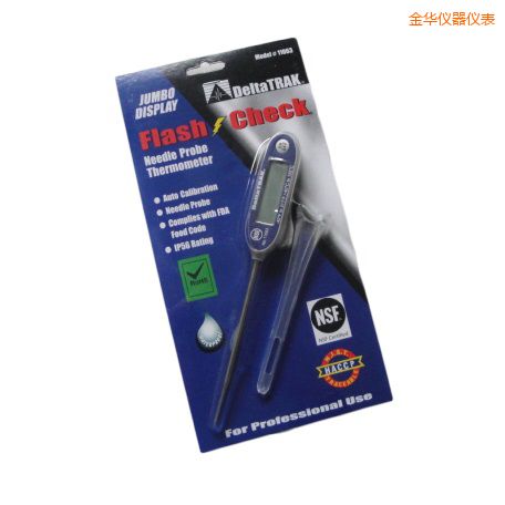 金華FlashCheck  大屏LCD顯示自動(dòng)校準(zhǔn)針探針溫度計(jì)